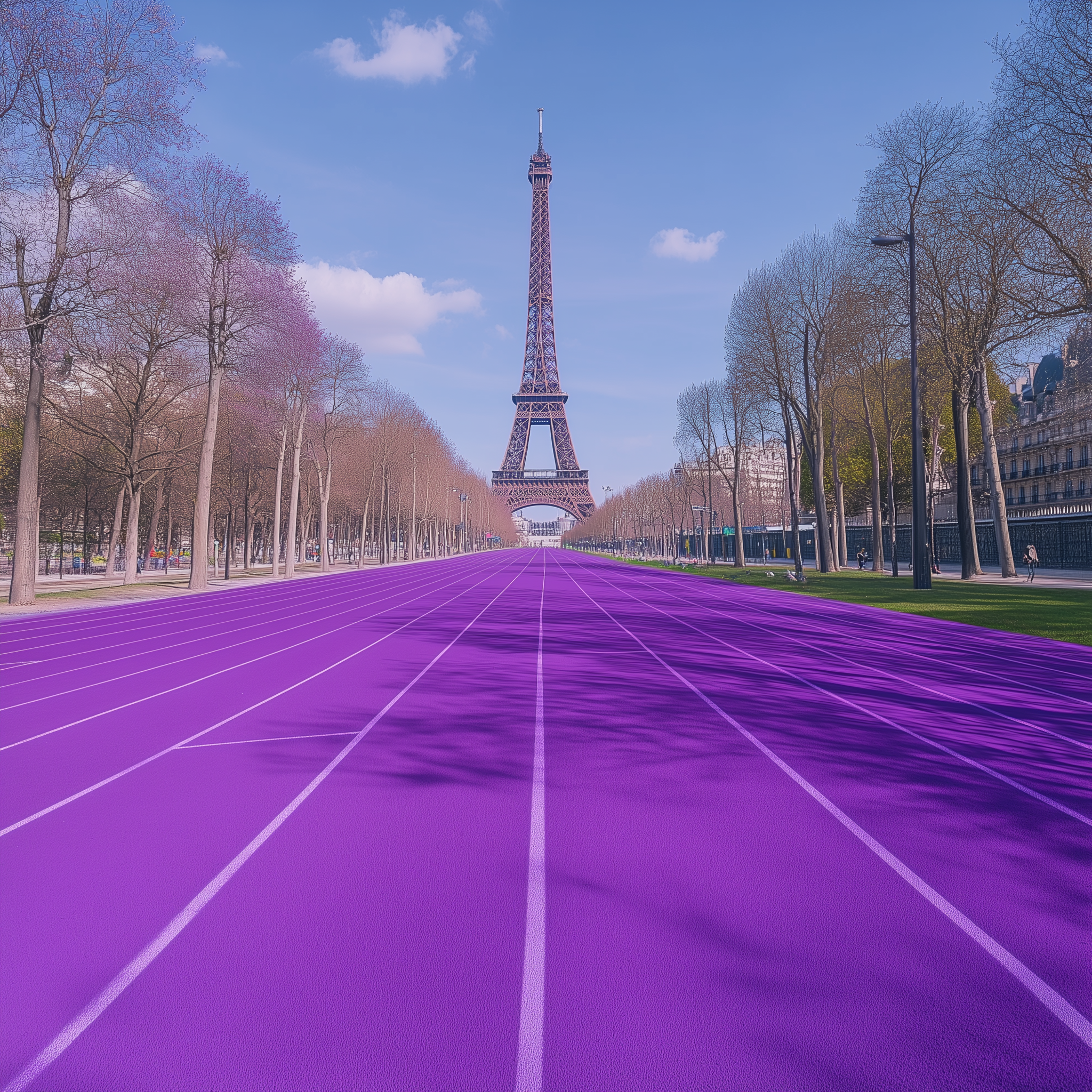 Paris 2024 Olympics Purple Track | Stunning Milestones